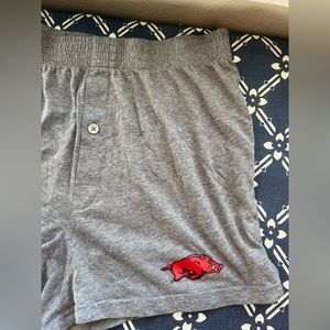 Gray Arkansas Boxer Shorts